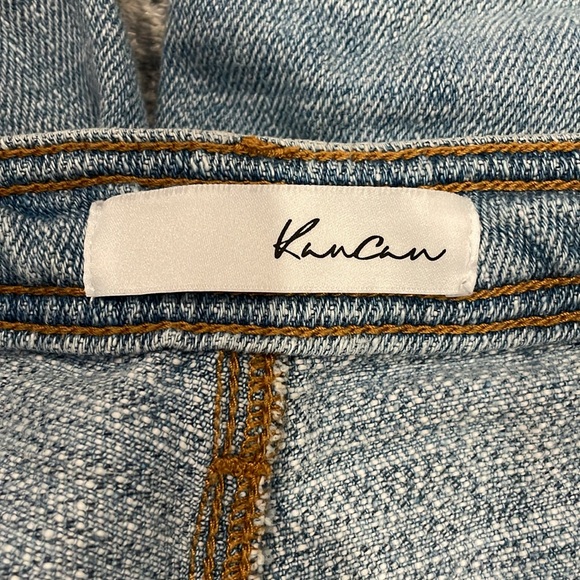 KanCan Wide Leg Cropped Boho Jeans - Picture 7 of 8